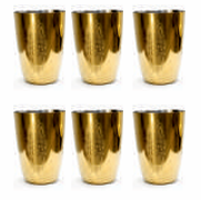 PVD GOLD BULLET PLUS GLASS SET