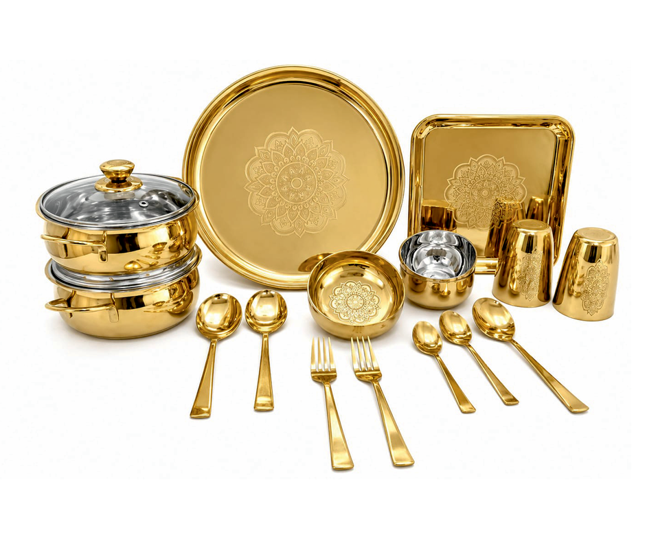 PVD GOLD Hum Dono (SET OF 20PCS)