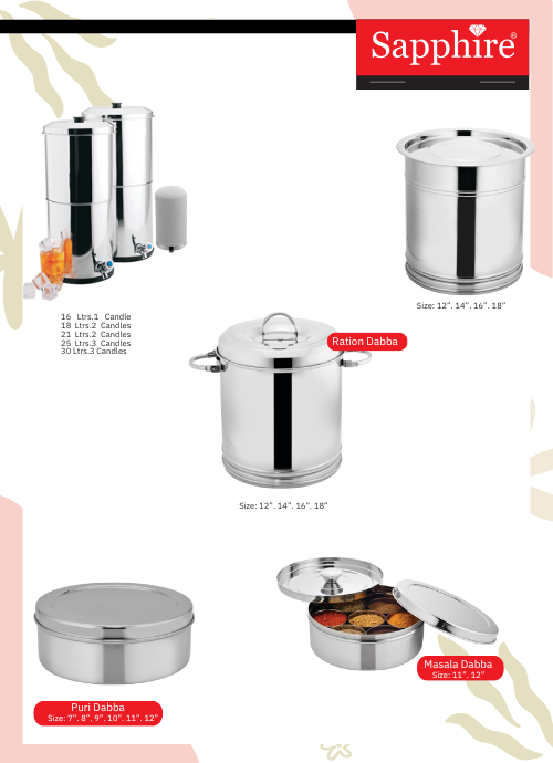 Our Stainless Steel Range (4)